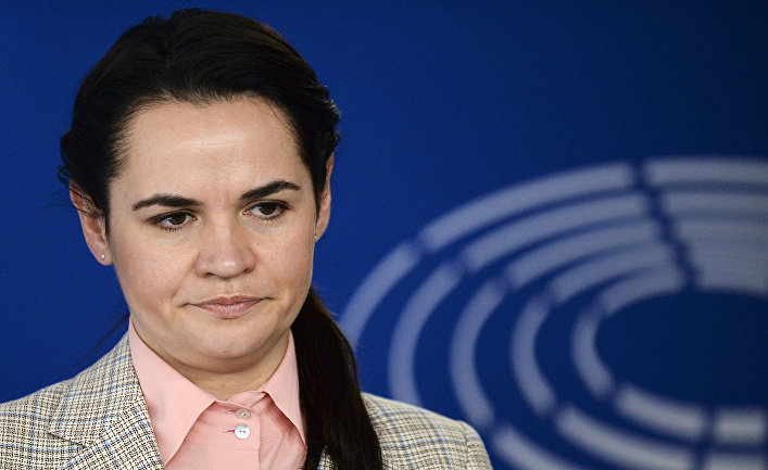 Белорусский политик Светлана Тихановская Белорусский политик Светлана Тихановская