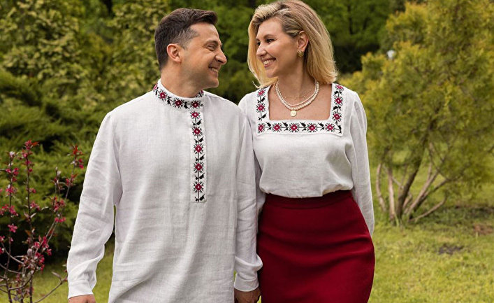 Зеленский в вышиванке
