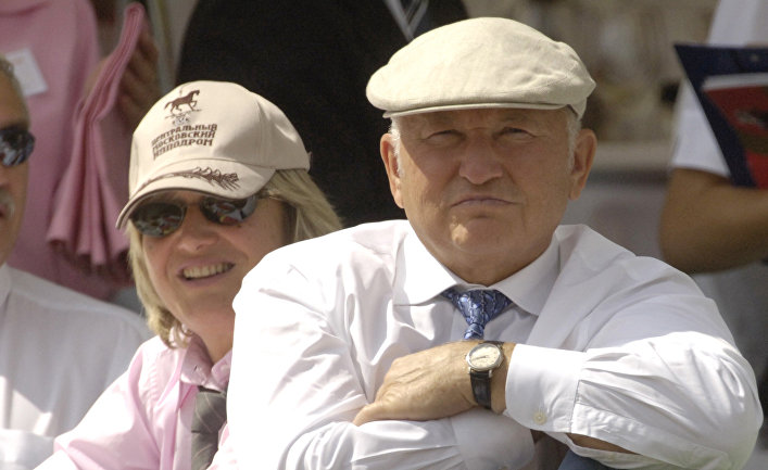 Мэр Москвы Юрий Лужков и его супруга Елена Батурина, 2006 год