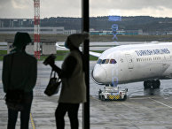 Самолет авиакомпании Turkish Airlines Самолет авиакомпании Turkish Airlines