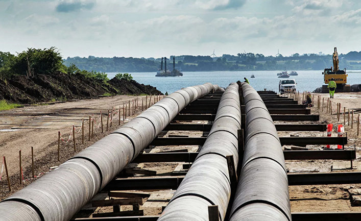 Строительство газопровода Baltic Pipe