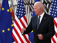 Джо Байден на саммите США-ЕС в Брюсселе Джо Байден на саммите США-ЕС в Брюсселе
