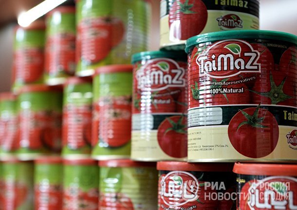 Консервированные томаты