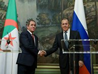 Встреча глав МИД РФ и Алжира С. Лаврова и С. Букадума Встреча глав МИД РФ и Алжира С. Лаврова и С. Букадума