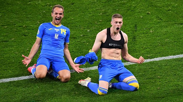 Обозреватель (Украина): арестован напавший на болельщика с российским флагом на матче Украины и Швеции