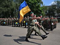 Встреча украинских пограничников, вернувшихся из зоны АТО Встреча украинских пограничников, вернувшихся из зоны АТО
