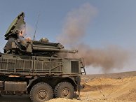 Зенитные комплексы "Панцирь- С1" отразили авианалет условного противника Зенитные комплексы "Панцирь- С1" отразили авианалет условного противника