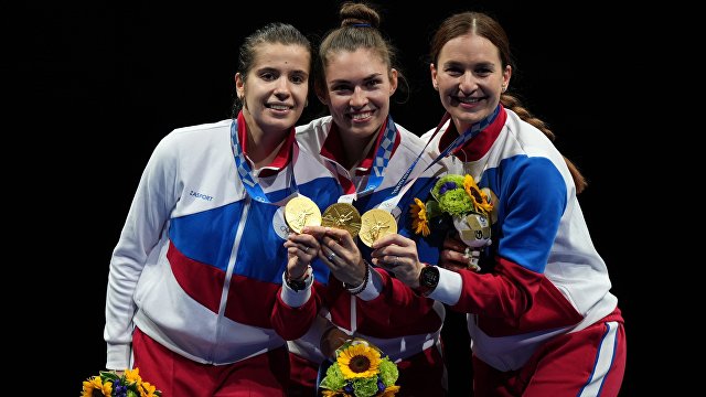 US News (США): российские саблистки выиграли золото Олимпиады в командном турнире