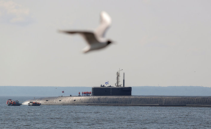 Подводный крейсер стратегического назначения "Князь Владимир" проекта 955А – "Борей-А"