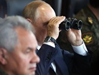 Президент РФ В. Путин посетил учения "Запад -2021" Президент РФ В. Путин посетил учения "Запад -2021"