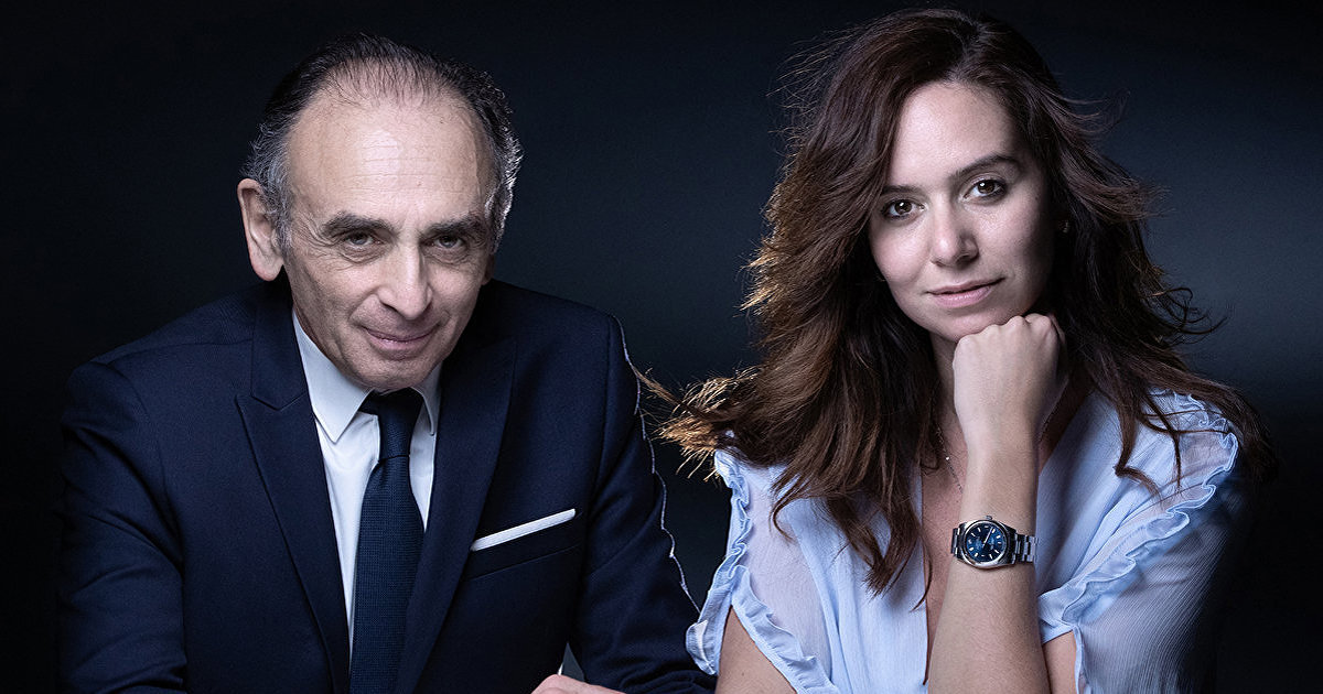 Paris Match (Франция): Эрик Земмур и его очень близкая советница Сара Кнафо (Paris Match)