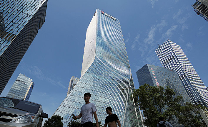 Штаб-квартира Evergrande в Шэньчжэне, КНР